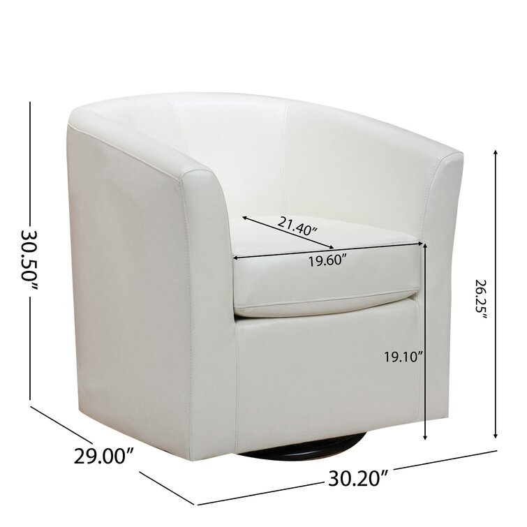 Wilmore swivel 22 barrel chair new arrivals